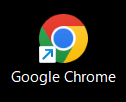 プロファイルのアイコンがついていないショートカット